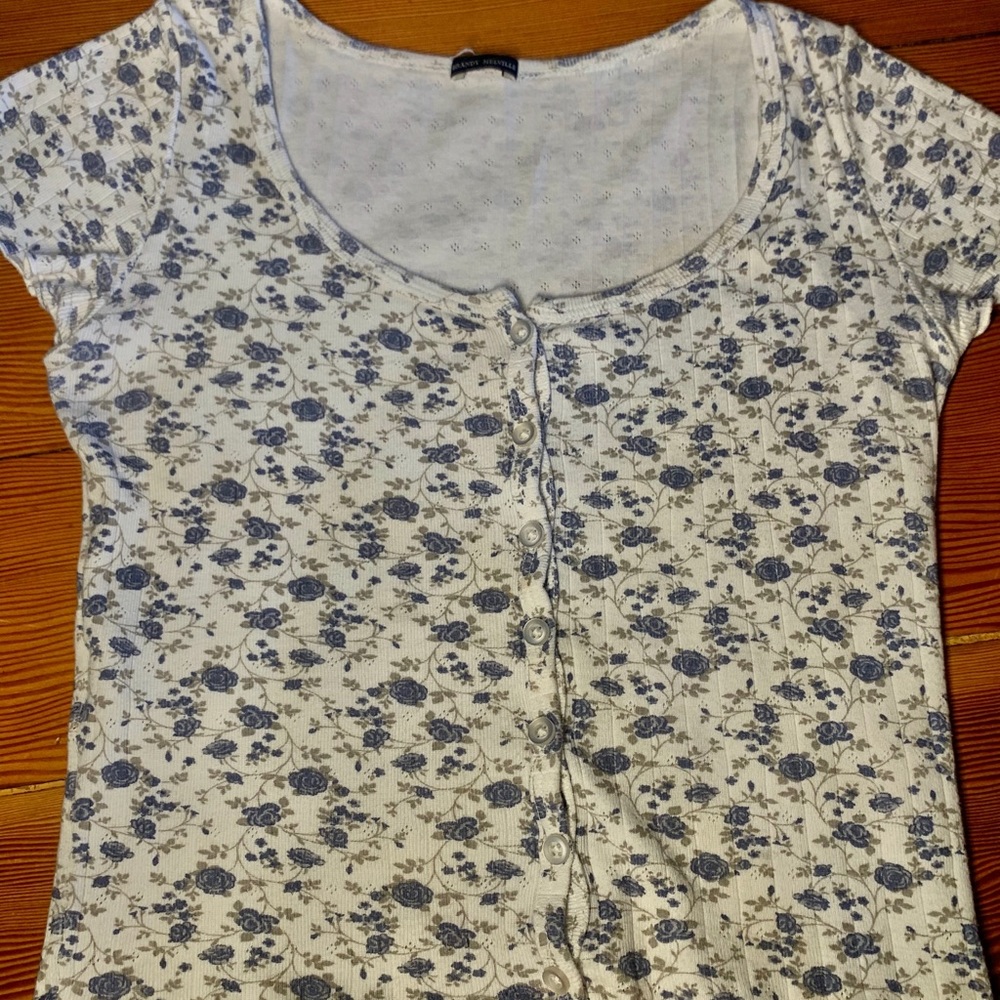 Brandy Blue Floral Zelly